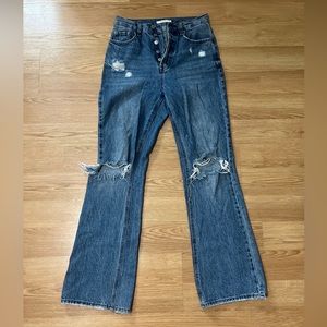 Pacsun high waisted boot cut jeans size 26